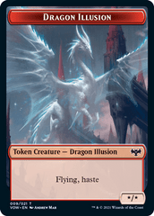 Dragon Illusion Token - Foil